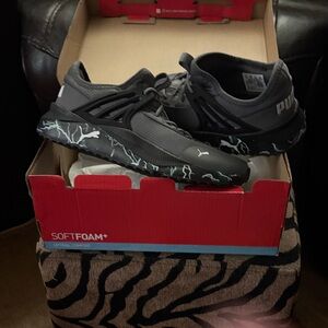 Puma Black Sole Sneakers